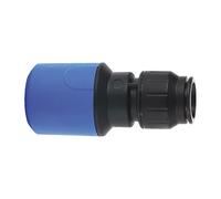 JG Speedfit UG603B Straight MDPE Coupler, Blue, 25 x 15 mm
