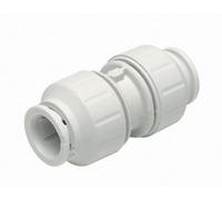Speedfit Straight Coupler 10mm John Guest White One Size
