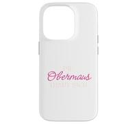 JGA Bride T-Shirt with German Text "Die Obermaus dare" [German Language] Case for iPhone 14 Pro