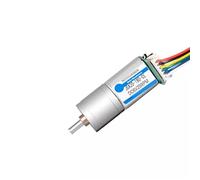 JGA20-180 DC Gear Motor Reverse And Speed Regulating 12v24v With Encoder Measurement 1Pcs(344rpm,6V)