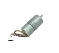 JGA25-2418 DC Brushless Gear electronic starter Low Speed DC Reduction 12V 24V electronic starter Adjustable Speed Controlled Hair Curler(24V 260rpm)