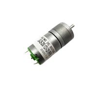 JGA25-280 DC Gear electronic starter 12V 6V Carbon Brush Geared electronic starter Smart Car DIY DC Reducer BIANMTSW(6V 281rpm,Package C)