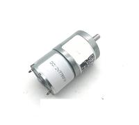 JGA25-310 3-12v Gear Motor 7-1818rpm DC Motor Low Noise Gearbox Printer High Torque Low Speed Motor 1Pcs(6V 39rpm)