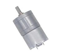 JGA25-310 DC 6V 12V Gear electronic starter Metal High Torque Low Speed Gear electronic starter 16-1800 RPM Reducer Geared electronic starter(1800 RPM,6V)