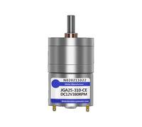 JGA25-310 DC Gear electronic starter 6V 12V Metal Gear Reduction electronic starter Smart Car Home Equipment Brush Speed Motor8/10/17/23/39/50/85rpm MQXFCZUX(Motor X Stand,6V120 rpm)