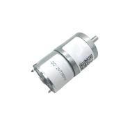 JGA25-310 High Torque 12V DC Gear electronic starter Gearbox Reduction Reversible 6v electronic starter High Torque Smart Parts DIY(12V 46rpm,Package P)