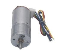 JGA25-370 6V 12V 24V DC deceleration Motor with Encoder Speed Measuring Code disc Strong Moment(35,24V)