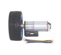 JGA25-370 DC 6V 12V 24V Geared electronic starter Encoder Speed Measuring Code Disc High Power Large Torque Balance Trolley electronic starter EKFBQBGW(12 RPM_6V)