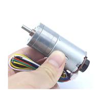 JGA25-370 DC deceleration electronic starter with encoder speed measuring code disc strong moment 6V 12V 24V MQXFCZUX(280 RPM,12V)