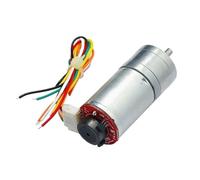 JGA25-370 DC deceleration motor with encoder speed measuring code disc strong moment 6V 12V 24V(Encoder motor,35RPM_2)