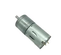 JGA25-370 Gear Motor 12V DC Reduction Electric Motor Low Speed Gearbox Reducer 1Pcs(12V 1360rpm)