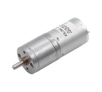 JGA25-370 Geared electronic starter DC 6V12V 24V 25MM Diameter 12-1360RPM High Torque Gearbox Reducer CZAOINCU(60,24V)