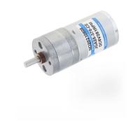 JGA25-370 Geared electronic starter DC electronic starter 6V 12V 24V Gear electronic starter High Torque Converter 22/26/35/58/77/133/171/281/646/1360rpm(646 RPM,12V)