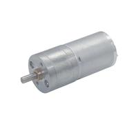 JGA25-370 Geared motor DC motor 6V 12V 24V electric gear motor high torque 16/26/35/60/77/130/170/280/620/1360rpm(77_6V)