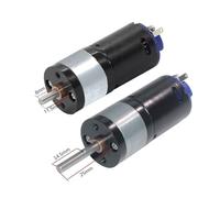 JGA25-370DG High Speed Higher Torque 370 DC Geared Reduction Motor 12V Electric DC Motor 25mm Double-gear Box Reducer(Single Motor,12V 40RPM,25mm shaft length)
