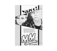 JGACBHE 1982 Yazoo! 'Upstairs At Eric's' Poster Canvas Poster Wall Art Decor Print Picture Paintings for Living Room Bedroom Decoration 20x30inch(50x75cm)