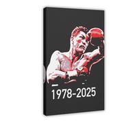 JGACBHE Ricky Hatton Boxing Poster Canvas Poster Wall Art Decor Print Picture Paintings for Living Room Bedroom Decoration 24x36inch(60x90cm)