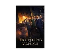 JGAIEWC A Haunting in Venice (2023) Movie Film Poster Canvas Poster Wall Art Decor Print Picture Paintings for Living Room Bedroom Decoration 20x30inch(50x75cm)