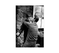JGAIEWC Frank Sinatra And Dean Martin C.1960's Poster Canvas Poster Wall Art Decor Print Picture Paintings for Living Room Bedroom Decoration 16x24inch(40x60cm)