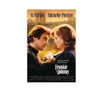 JGAIEWC Frankie And Johnny 1991 Poster Canvas Poster Bedroom Decor Landscape Office Room Decor Gift 08x12inch(20x30cm)