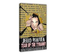 JGAIEWC Jello Biafra Poster Canvas Poster Wall Art Decor Print Picture Paintings for Living Room Bedroom Decoration 16x24inch(40x60cm)