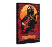 JGAIEWC Jerry Garcia Poster Canvas Poster Wall Art Decor Print Picture Paintings for Living Room Bedroom Decoration 16x24inch(40x60cm)