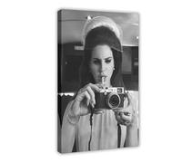 JGAIEWC Lana Del Ray. Canvas Poster Bedroom Decor Landscape Office Room Decor Gift 16x24inch(40x60cm)