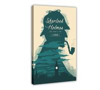 JGAIEWC Sherlock Holmes 1 Canvas Poster Bedroom Decor Landscape Office Room Decor Gift 24x36inch(60x90cm)
