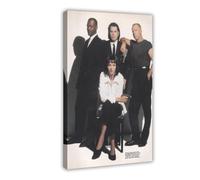 JGAIEWC The Cast Of Pulp Fiction Poster Canvas Poster Bedroom Decor Landscape Office Room Decor Gift 20x30inch(50x75cm)