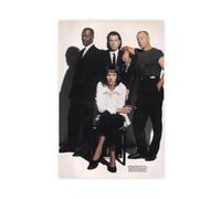 JGAIEWC The Cast Of Pulp Fiction Poster Canvas Poster Bedroom Decor Landscape Office Room Decor Gift 24x36inch(60x90cm)