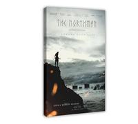 JGAIEWC The Northman (2022) Movie Film Poster Canvas Poster Bedroom Decor Landscape Office Room Decor Gift 16x24inch(40x60cm)