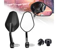 JGANRF Motorcycle Mirror Handlebar End Mirror For GXSR 600 750 R1200GS F850GS F750GS MT 7/8 "22mm Universal Rear Mirrors
