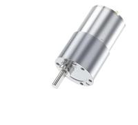 JGB37-3530 12/24v DC Gear Motor 37mm All Metal Gear Box 4RPM-1600 RPM Gearmotor Motop High Torque Eccentric Shaft Geared Motor 1Pcs(12RPM_24V BRACKET MOTOR)