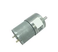 JGB37-3530 12V DC Gear Motor High Turque Reversed 24Volt Gearbox For Gears Metal Electric Motor 1Pcs(12v 45rpm)