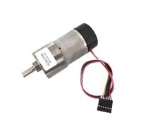 JGB37-3530GB DC Gearmotor With Encoding Board 24V High Torque 12-1600rpm Coding Device Motor Encoder 1Pcs(12V 267rpm)