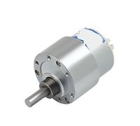 JGB37-500 miniature carbon brush DC reduction motor low high speed motor 24v speed regulating small motor(12 rpm)