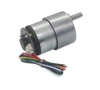 JGB37-520 6V 12V Electric DC Geared Motor Car Gear With Encoder 1Pcs(12V333 RPM)