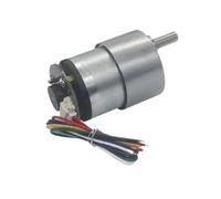 JGB37-520 6V 12V Electric Micro DC Geared Motor DIY Smart Car Gear Motor With Encoder(12V37 RPM)
