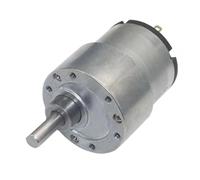 JGB37-520 DC 6V/12V/24V High Torque Gear Motor All Metal Gear Box Electric Motor 7-960RPM 1Pcs(200rpm,24V)
