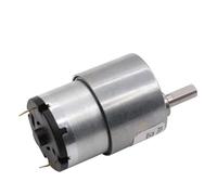JGB37-520 DC Gear Motor 6V 12V 24V High Tq Metal Gearbox Reducer Low RPM RC Robotics(Motor only,66R-6V)