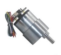JGB37 520 DC Gear Motor with Encoder Phase A and Phase B Outputs for Quadrature Signal Processing in Microcontroller Projects (12V1000)