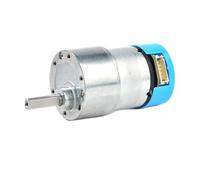 JGB37-520 Encoder Motor DC Reduction Motor Forward And Reverse Signal Feedback Metal Gear Motor(PH2.0-6P dual head,12V530 RPM 1to 18.8)