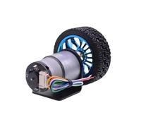 JGB37-520 Encoder Motor Smart Car DC 6V 12V 24V Small Motor Car Kit Speed Motor (6V 55RPM)