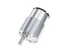 JGB37-520 High Torque Metal Gear Motor 6V 7RPM~960RPM Micro Speed Adjustable Forward and Reverse(107RPM)