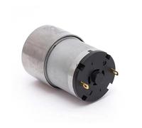 JGB37-520 Miniature High Torque Gearbox 6V/12V/24V 7RPM~960RPM High Power Speed Reversible Gear DC Brush electronic starter MQXFCZUX(22rpm,24V)