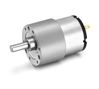 JGB37-520 Miniature High Torque Metal Gear Reducer electronic starter 12V/24V 7RPM~600RPM Speed Adjustable Forward And Reverse AUOQKQUT(66rpm,24V)