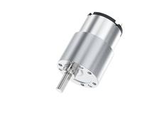 JGB37-520 Miniature High Torque Metal Gear Reducer Motor 6V 7RPM~960RPM Speed Adjustable Forward And Reverse 1Pcs(35RPM,6V Bracket Motor)