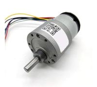 JGB37-520B Encoder Gear Motor DC 12 Volt Encoder Disk A/B Phase Output Electric 1Pcs(12V 178rpm)