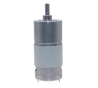 JGB37-545 DC 12V 24V High Torque Gear Motor All Metal Gear Box Electric Motor 8/12/23/37/47/70/110/200/330/625/1000RPM 1Pcs(12V,330rpm)