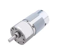 JGB37-545 High Torque Reduction Geared Motor, 35KG.CM Torque, 12V DC Permanent Magnet Micro Motor with Gearbox for Boat Car Fan Home Appliance (47 RPM 24V without bracket)